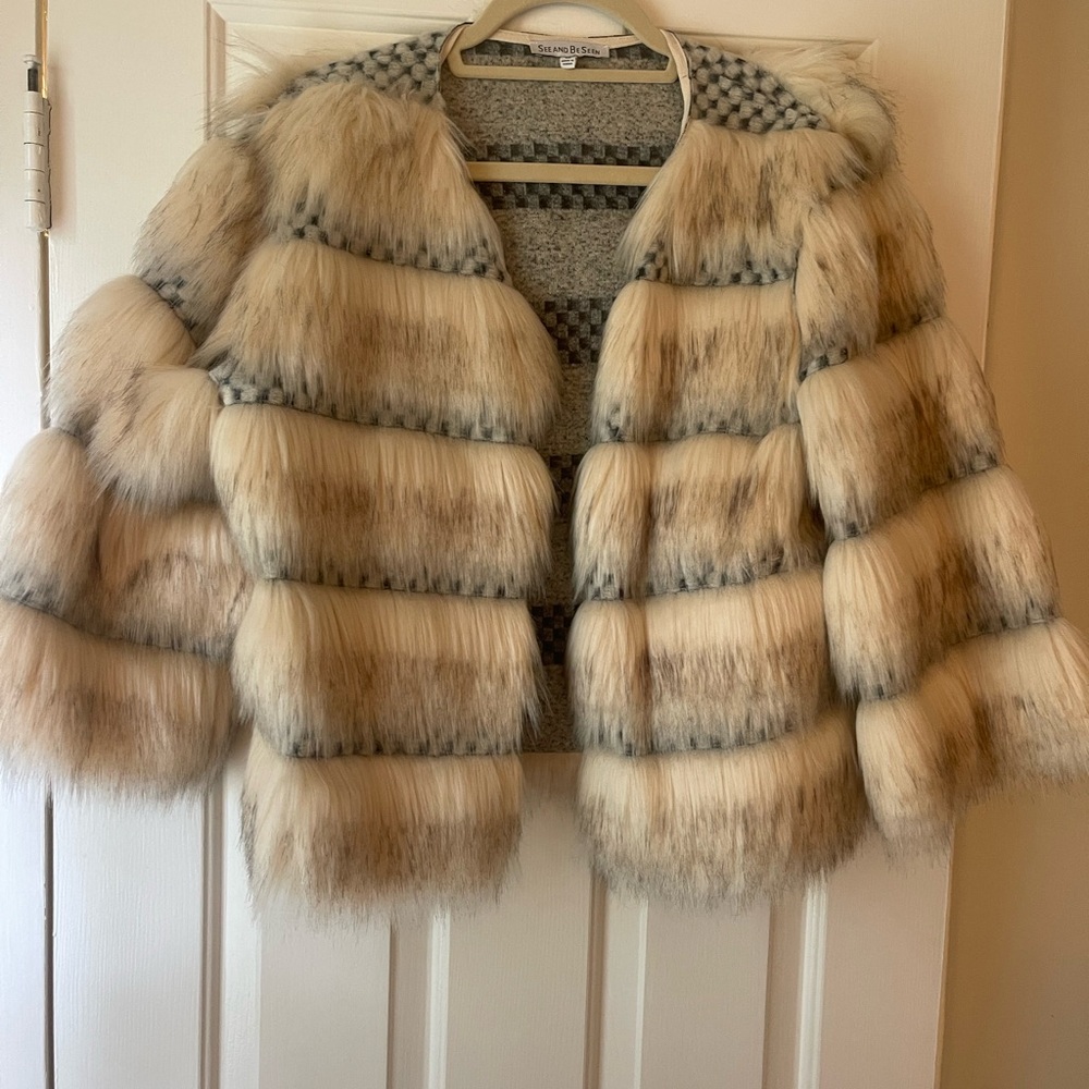 See and Be Seen Fur Coat Jacket